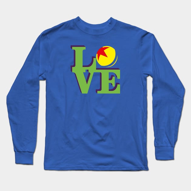 Love Luxo Ball Long Sleeve T-Shirt by Spybooth